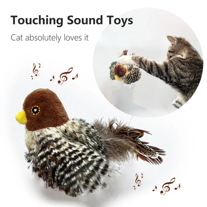 Flapping Wings Shake Bird Cat Toy