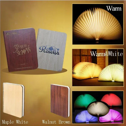 Folding Book Light